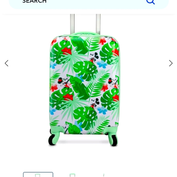 Disney Handbags - Official Disney Tropical luggage